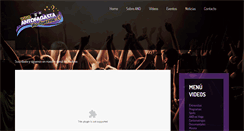 Desktop Screenshot of antofagastanoduerme.cl